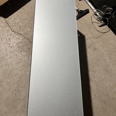 ＥＬＥＣＯＭ　ＴＶスタンド　テレビボード　クリアガラス　強化ガラス　３段　収納付きの画像