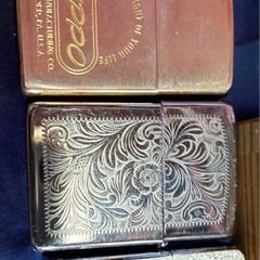 Z&C zippo シルバークロスメタル　限定品 HOPE セット 木箱付きの画像