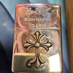 Z&C zippo シルバークロスメタル　限定品 HOPE セット 木箱付きの画像