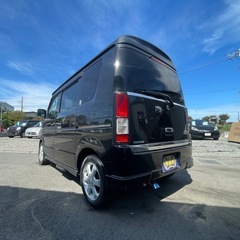 🉐【支払い総額43万円】車検令和9年2月11日H19年 10月  スズキ　エブリィワゴン　PZターボスペシャル　両側パワースライド　社外SDナビ　Bluetooth  キーレス　調子良好！の画像