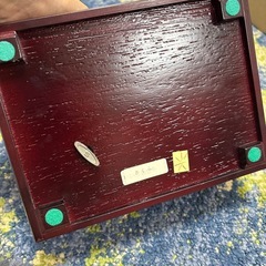 七宝焼　オルゴール付きジュエリーボックスの画像