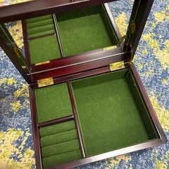 七宝焼　オルゴール付きジュエリーボックスの画像