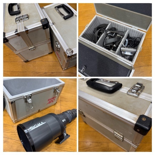 Nikon F4 NIKKOR 広角レンズ 望遠レンズ SIGMA APO 500mm レストア用にも!   現状渡し(中古)