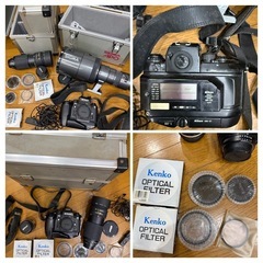 Nikon F4 NIKKOR 広角レンズ 望遠レンズ SIGMA APO 500mm レストア用にも!   現状渡し(中古)の画像