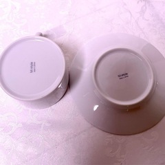 【未使用】プラチナラインカップ&ソーサー4客セットの画像