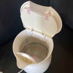 T-fal 電気ケトル 1.2L ホワイト/ピンク　の画像