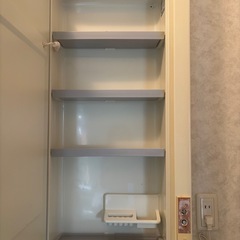 収納付き洗面鏡　差し上げますの画像