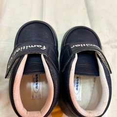 familiar 紺　フォーマルシューズ　13cm ファミリア　kukkuの画像