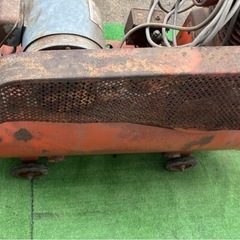 明治機械/meiji エアーコンプレッサー H-2 HO-1 三相 200V 2.2ｋW 3馬力 95L エアコンプレッサの画像