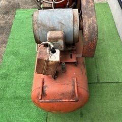 明治機械/meiji エアーコンプレッサー H-2 HO-1 三相 200V 2.2ｋW 3馬力 95L エアコンプレッサの画像