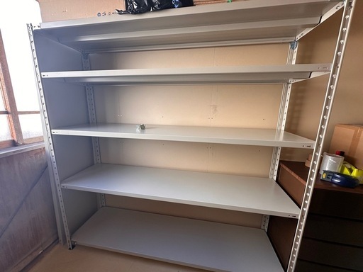 中古　スチールラック　5段　　