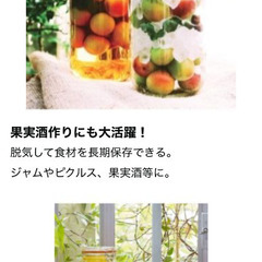 ガラス瓶 密封ビン 2リットル フランス製 果実酒 ジャムの画像