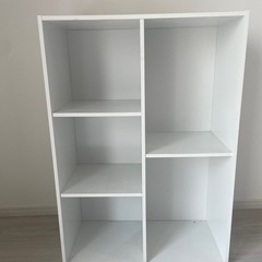 カラーボックス　ホワイト　白