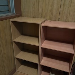 無料　あげます　カラーボックスの画像