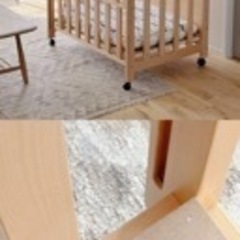 石崎家具　日本製　スリーピー　sleepy 5way ベビーベットの画像