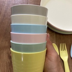 IKEA 食器セット(お取引き中)の画像