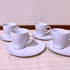 【未使用】BONOXカップ&ソーサー4客セット