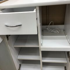★リユースのサカイ幸手店★SJ10616★ジモティ割あり★  ミニレンジ台  W60×D39×H89 クリーニング済み の画像