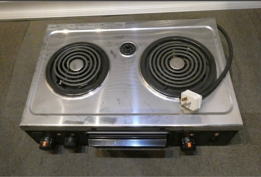 美品　昭和レトロ　ナショナル 　IHクッキングヒーター　NK-2220B　電気クッキングヒーター