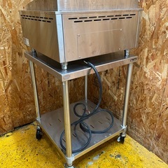 C(7511) マルゼン MEG-066 電気グリドル 焼台 架台付き 三相200V 50/60Hz 2012年製 直接引き取り歓迎 大阪 業務用 厨房機器 飲食店 店舗用の画像