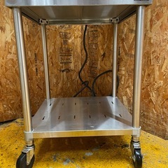 C(7511) マルゼン MEG-066 電気グリドル 焼台 架台付き 三相200V 50/60Hz 2012年製 直接引き取り歓迎 大阪 業務用 厨房機器 飲食店 店舗用の画像