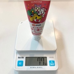 こども用歯磨き粉　いちご味　2本セット　の画像