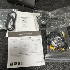 ガーミン　840 ソーラー　solar サイコンの画像