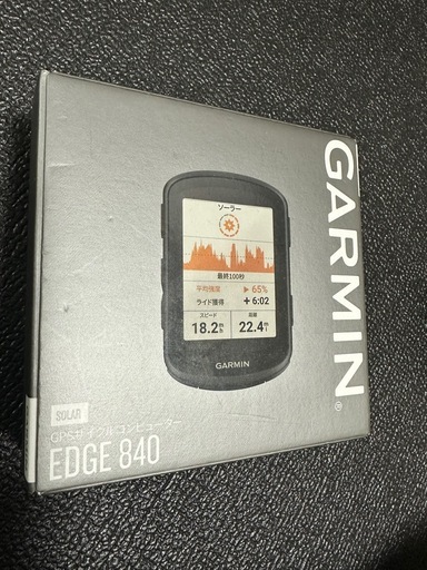 ガーミン　840 ソーラー　solar サイコン