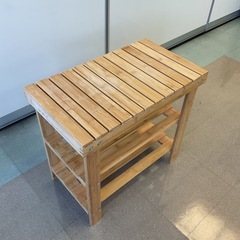 【府中市再生家具】No.313 ミニベンチの画像