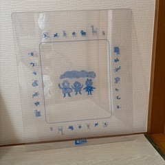 冷蔵庫マット 50×60㎝ 下床マット プラスチック製 保護パネル Sサイズ の画像