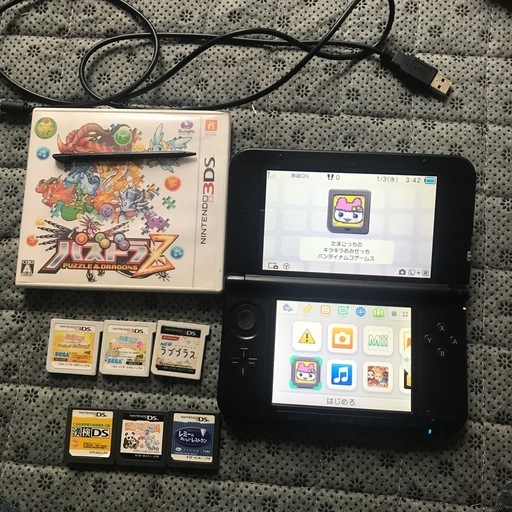 9月26日までに取り引き可能な方ソフト付きNintendo3DS LL