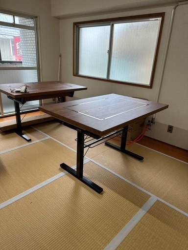 お好み焼き鉄板テーブル