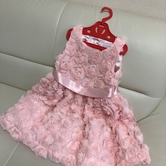【発表会、結婚式】バラのドレス