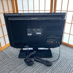 東芝 TOSHIBA REGZA 液晶カラーテレビ 22B3 2012年製の画像