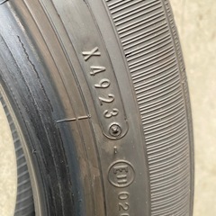 155/65R14 ノーマルタイヤ　2本の画像