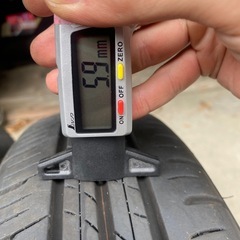 155/65R14 ノーマルタイヤ　2本の画像
