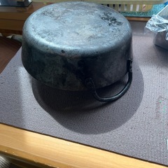 天ぷら鍋　　鋳物の画像