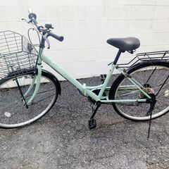 折りたたみ自転車の画像