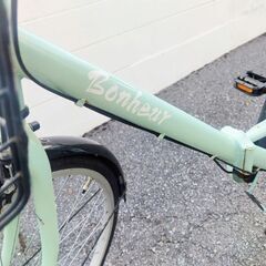 折りたたみ自転車の画像