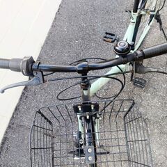 折りたたみ自転車の画像