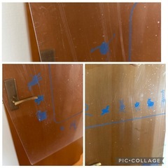 冷蔵庫マット 50×60㎝ 下床マット プラスチック製 保護パネル Sサイズ の画像