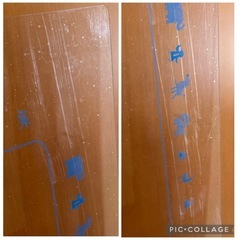 冷蔵庫マット 50×60㎝ 下床マット プラスチック製 保護パネル Sサイズ の画像