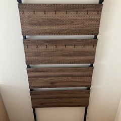 つっぱり収納　壁面　の画像