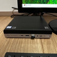 デスクトップPC HP Elite Desk Windows11公式対応の画像