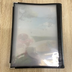メニュー冊子の画像