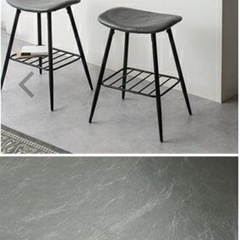 カウンターチェア　ハイチェア　スツール　バーカウンター　2脚セットの画像