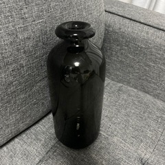 IKEAの花瓶&造花ユーカリの画像