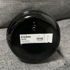 IKEAの花瓶&造花ユーカリの画像