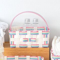 ＊妊婦さん特別価格＊クラフトバンドで編むベビーケアバスケット教室の画像