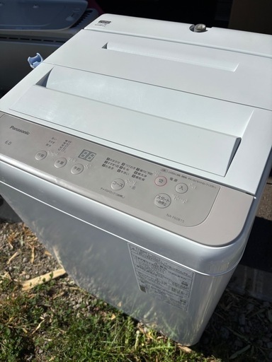 美品 パナソニック 6㎏ 全自動洗濯機 NA-F60B15 2021年製 ビッグウェーブ洗浄